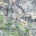 SwissTopo Toggenburg, 1:100,000 digital map