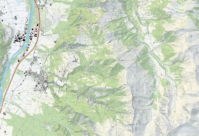SwissTopo Trimmis, 1:10,000 digital map