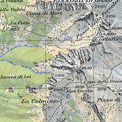 SwissTopo Valle Antigorio, 1:50,000 digital map