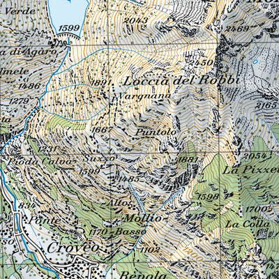 SwissTopo Valle Antigorio, 1:50,000 digital map