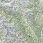 SwissTopo Valle Leventina, 1:50,000 digital map