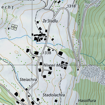 SwissTopo Visp, 1:10,000 digital map