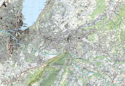 SwissTopo Vissoie, 1:25,000 digital map