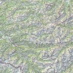 SwissTopo Vorarlberg, 1:100,000 digital map