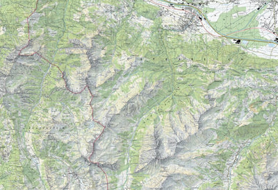 SwissTopo Walensee, 1:25,000 digital map