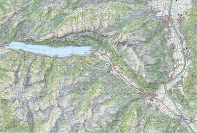 SwissTopo Walenstadt, 1:50,000 digital map