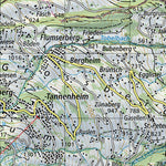 SwissTopo Walenstadt, 1:50,000 digital map