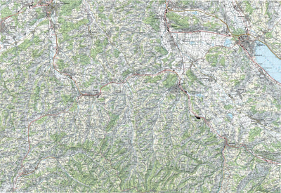 SwissTopo Willisau, 1:50,000 digital map