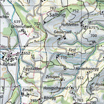 SwissTopo Willisau, 1:50,000 digital map