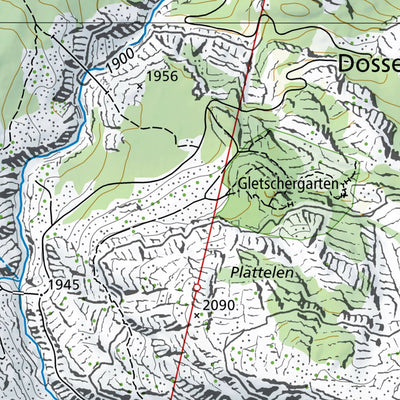 SwissTopo Zermatt 1, 1:10,000 digital map