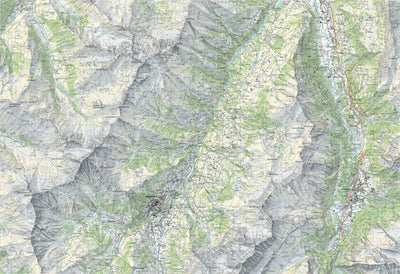 SwissTopo Zweisimmen, 1:25,000 digital map
