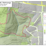 Sydney Bushwalking Maps Beltana Walk, Wahroonga digital map