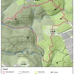 Sydney Bushwalking Maps Canoon-Marona Walk digital map