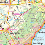 Szarvas András private entrepreneur Balaton bicklis- és turistatérkép, Tourist & Biking Map, digital map