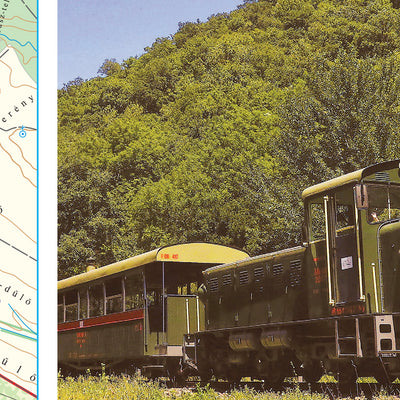 Börzsöny, Naszály, Ipoly turista-biciklis térkép, Tourist & Biking Map Preview 3