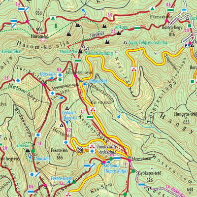 Bükk turista-biciklis térkép, tourist, biking map Preview 2