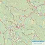 Csóványos / Nagy-Hideg-hegy turista, biciklis térkép, tourist-biking map, Preview 1