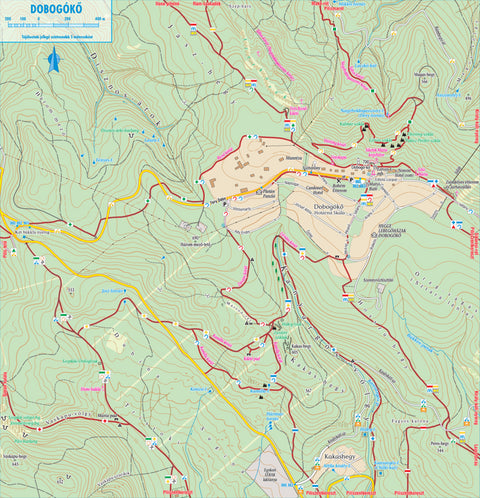 Dobogókő turistatérkép, tourist map Preview 1