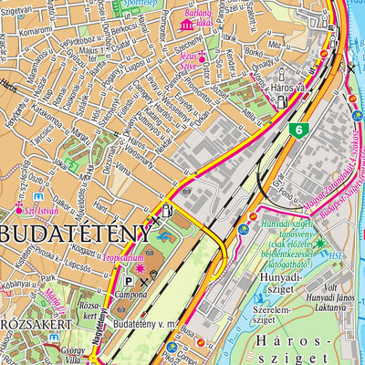 Szarvas András private entrepreneur Duna / Csepel-sziget (1. szelvény Budapest-Ráckeve) digital map