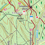 Szarvas András private entrepreneur Farkasgyepü, Németbánya-Csehbánya turista,-biciklis térkép, tourist-biking map digital map