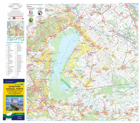 Fertő, Hanság, Neusiedler See, Waasen 1:80.000 Preview 1