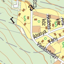 Szarvas András private entrepreneur Kamaraerdő (Budai-hg / Buda hills ) digital map