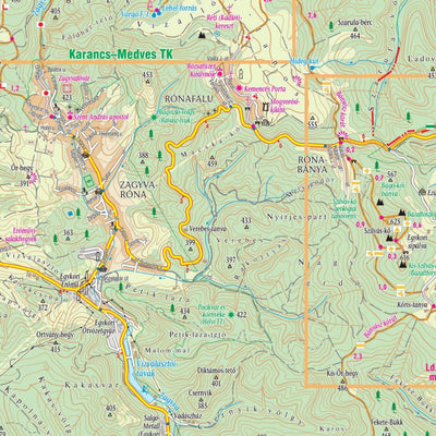Szarvas András private entrepreneur Karancs-Medves térképszett map bundle bundle