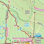 Kékestető és Mátraháza turista, biciklis térkép, tourist-biking map Preview 2