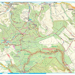 Szarvas András private entrepreneur Kisgyón, Burok-völgy, Tési-fennsik (Kelet) turista-biciklis térkép, tourist-biking map, digital map