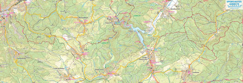 Szarvas András private entrepreneur Lázbérci TK, Upponyi-hegység turista, biciklis térkép digital map