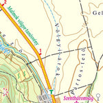Szarvas András private entrepreneur Malmok völgye turista-, biciklis térkép, Valley of Watermills tourist-biking map digital map
