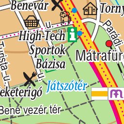 Szarvas András private entrepreneur Mátrafüred turista, biciklis térkép, tourist-biking map digital map
