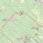 Szarvas András private entrepreneur Monor-Ócsa környéke turistatérkép, tourist map digital map