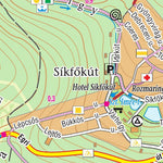 Szarvas András private entrepreneur Noszvaj -Síkfőkút turista-biciklis térkép, tourist, biking map digital map