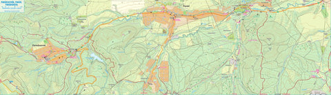 Szarvas András private entrepreneur Parádsasvár, Parád, Parádfürdő turistatérkép* tourist map digital map