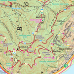 Szarvas András private entrepreneur Pilis, Visegrádi-hegység turista-, biciklis térkép, tourist-biking map digital map