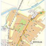 Szarvas András private entrepreneur Répcelak city map, várostérkép digital map