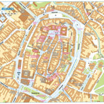 Szarvas András private entrepreneur Sopron belváros, inner part digital map