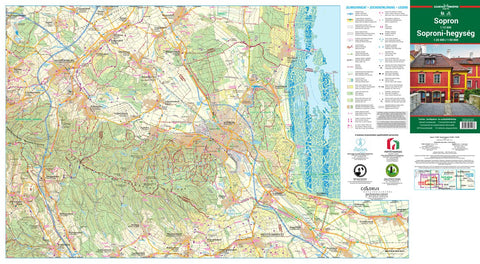 Soproni-hegység turista-biciklis térkép, Sopron hills /Ödenburger Gebirge Preview 1