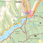 Szekszárdi-dombság, Geresdi-dombság turista, biciklis térkép, Tourist & Biking Map; Preview 2