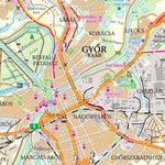 Szarvas András private entrepreneur Szigetköz, Hanság turista, biciklis, vizisport térkép (tourist, bicycle and watersports) digital map