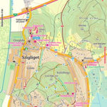 Szarvas András private entrepreneur Szigliget turistatérkép, tourist map digital map