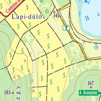 Szarvas András private entrepreneur Tihany turistatérkép, tourist map digital map