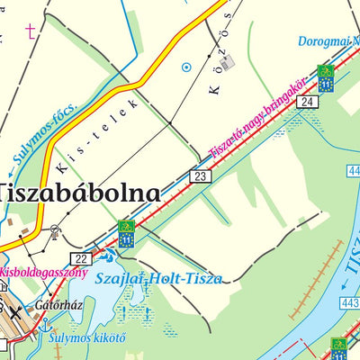 Tisza-tó nagy bringakör északi része (Ároktő-Tiszafüred) Preview 2