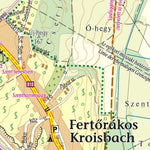 Szarvas András private entrepreneur Tómalom/ Fertőrákos / Szárhalmi-erdő turistatérkép, tourist map, digital map