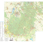 Szarvas András private entrepreneur Vértes turista-biciklis térkép, tourist-biking map, digital map