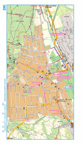 Szarvas András private entrepreneur Zirc city map, várostérkép digital map