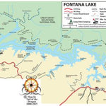 Tail of the Dragon, LLC Fontana Lake digital map