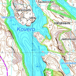 Tapio Palvelut Oy / Karttakeskus Helvetinjärven kansallispuisto 1:20 000 digital map