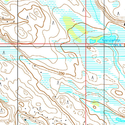 Tapio Palvelut Oy / Karttakeskus Hiidenportin kansallispuisto 1:25 000 digital map